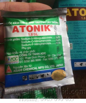 atonik cho phong lan